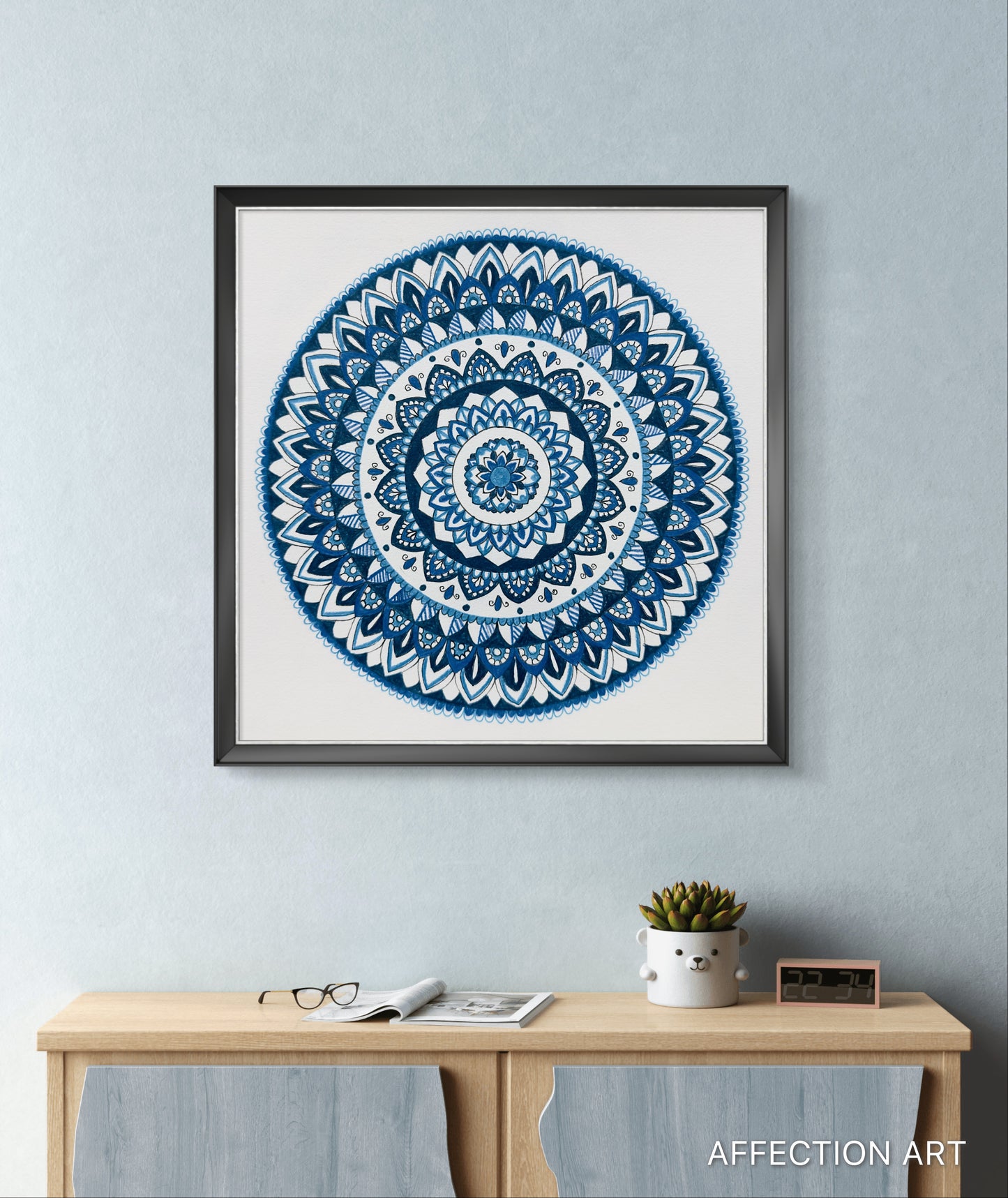 MANDALA - CALMING BLUES