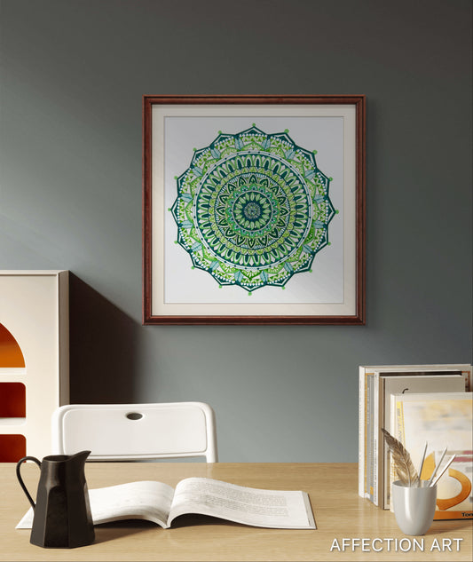 MANDALA - SERENE GREENS