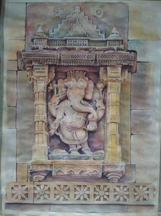 Lord Ganesha Temple - Affection Art